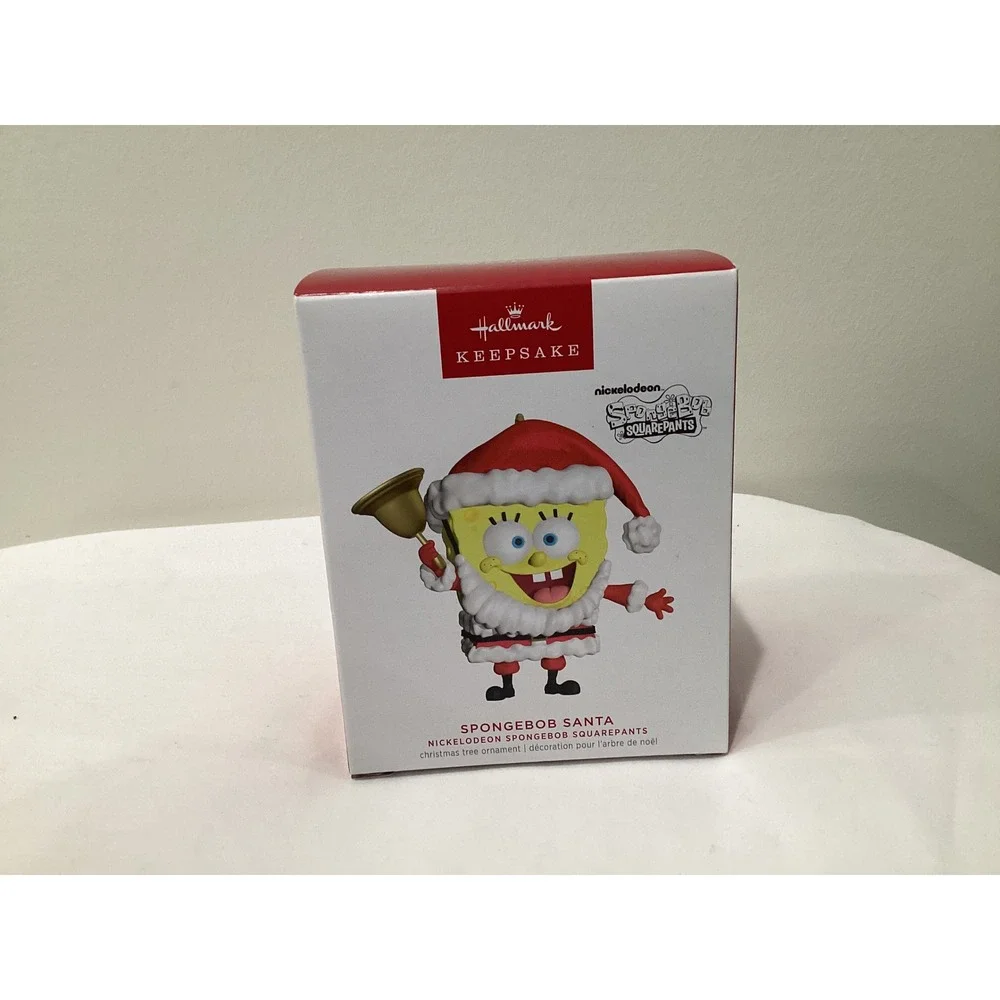 Hallmark Keepsake SpongeBob Santa & Joannes Christmas Boutique Ornaments Lot
